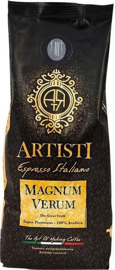 Καφές Artisti Caffe Espresso Magnum Verum σε Κόκκους 1000gr