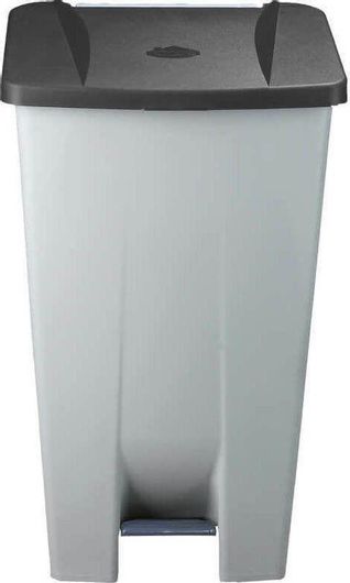 Κάδος Απορριμμάτων GTSA 75-23307 Πλαστικός με Πεντάλ 60lt Γκρι