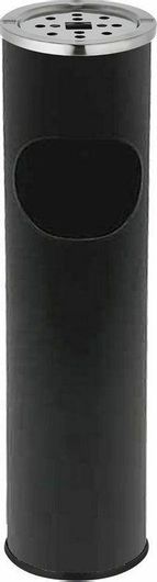 Κάδος Αποριμμάτων FA-BB-1555 Μεταλλικός χωρίς Καπάκι 8lt Μαύρο