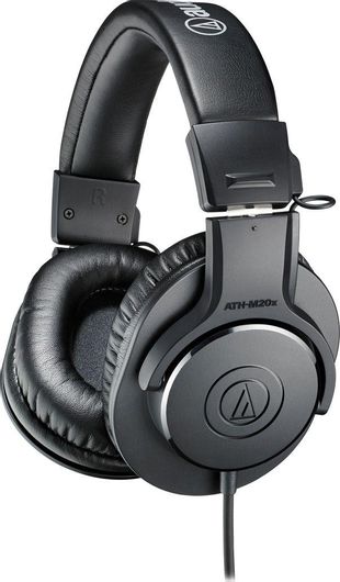 Headphones Audio Technica ATH-M20x Ενσύρματα Over Ear Studio Μαύρο