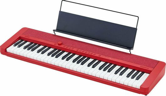 Αρμόνιο Casio CT-S1 με 61 Δυναμικά Πλήκτρα Κόκκινο