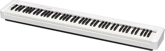 Πιάνο Casio Ηλεκτρικό Stage CDP-S110 με 88 Βαρυκεντρισμένα Πλήκτρα και Σύνδεση με Ακουστικά και Υπολογιστή White