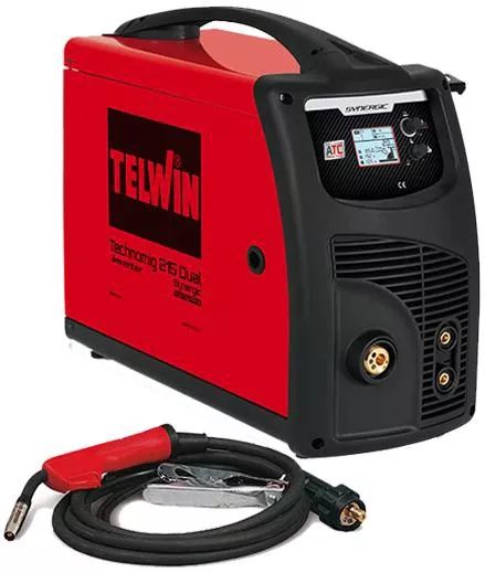 Ηλεκτροκόλληση Telwin Technomig 215 Dual Synergic Inverter 220A Max MIG / TIG / Ηλεκτροδίου MMA