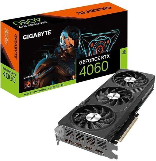 Κάρτα Γραφικών Gigabyte GeForce RTX 4060 8GB GDDR6 Gaming OC 