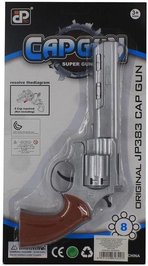 Αποκριάτικο Πιστόλι Maskarata 69320 Καουμπόη Ασημί