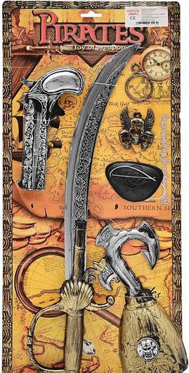 Αποκριάτικο Σετ Πειρατή Martin Toys U99-B29 5τμχ