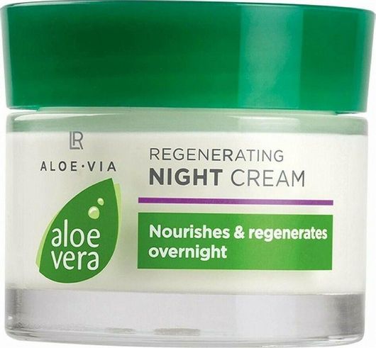 Κρέμα Προσώπου LR Regenerating Νυκτός για Ανάπλαση με Aloe Vera 50ml