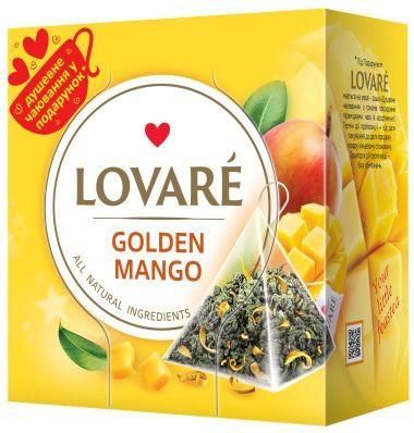 Τσάι Lovare Golden Mango 100gr Σετ 15τμχ