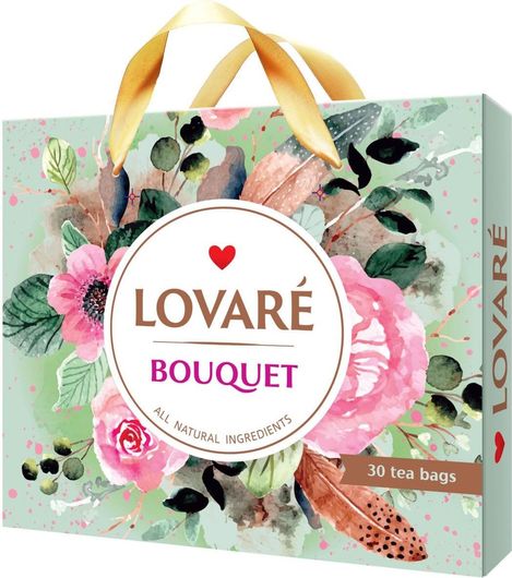 Τσάι Lovare Bouquet 300gr Σετ 30τμχ
