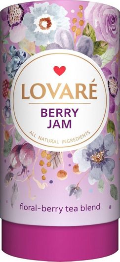 Τσάι Lovare Berry Jam 80gr Σετ 24τμχ