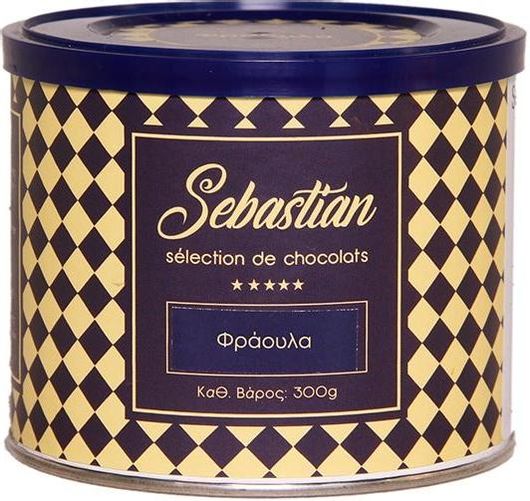 Ρόφημα Sebastian Chocolats Σοκολάτα Φράουλα σε Σκόνη 300gr
