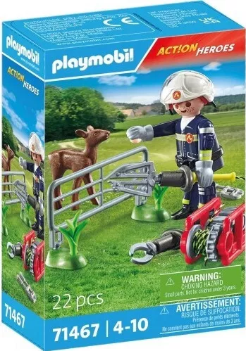 Playmobil City Action Επιχείρηση Διάσωσης Ζώου για 4+ Ετών