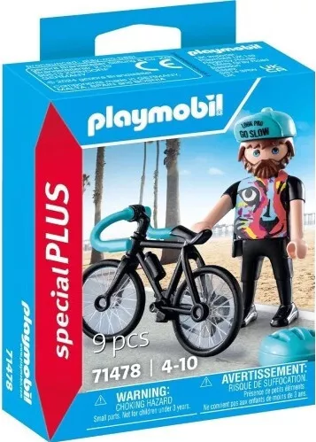 Playmobil Sports & Action Ποδηλασία Δρόμου για 4-10 ετών