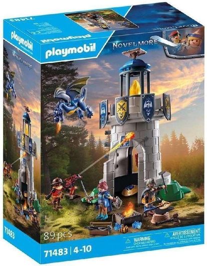 Playmobil Novelmore Πύργος Ιπποτών με Δράκο & Σιδηρουργό για 4+ Ετών #71483