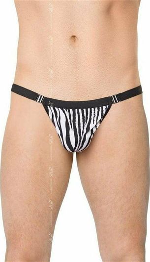 Ανδρικό Sexy Thong Softline 4528 Zebra One Size 