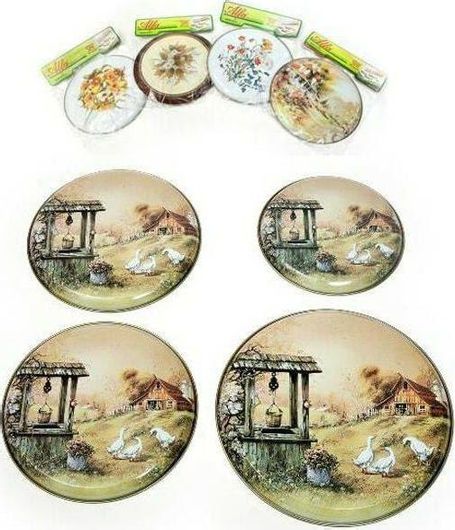 Καπάκια Homestyle 3066102-20 για Μάτια Εστίας Σετ 4τμχ