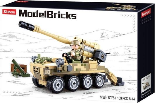 Τουβλάκια Sluban 8x8 All Terrain Assault Vehicle Σετ 159τμχ για 8+ Ετών
