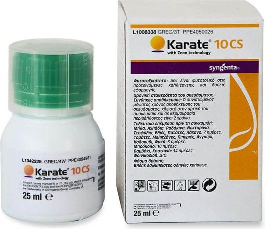 Εντομοκτόνο Syngenta Karate 10 CS Υγρό 25ml