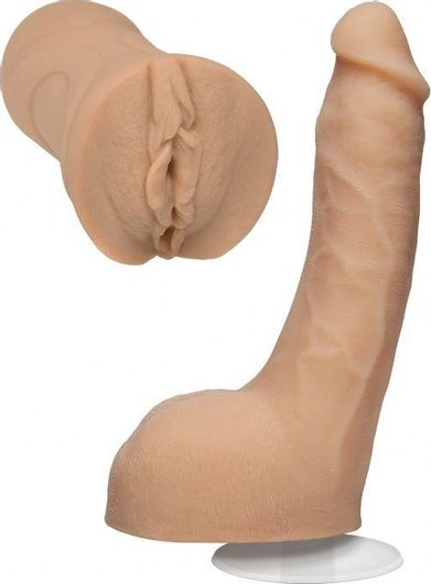 Αυνανιστήρι Doc Johnson Signature Set Of LeoLulu Leo UltraSkyn Pocket Pussy & Lulu Ultraskyn Cock Vanilla