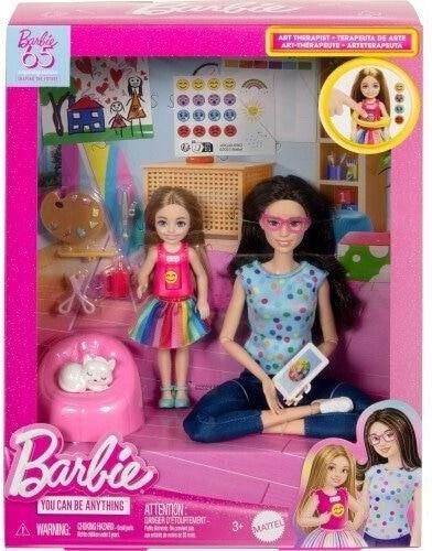 Κούκλα Barbie Mattel Δασκάλα Καλλιτεχνικών για 3+ Ετών