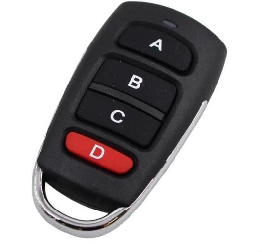  Τηλεχειριστήριο Γκαραζόπορτας Profelm RC-433 ABCD με Σταθερό Κωδικό 433MHz 