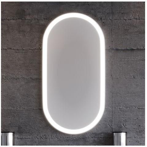 Καθρέπτης Μπάνιου Martin 3MMAL080WHM-1-1-1 Σχήμα Οβάλ 42x80cm