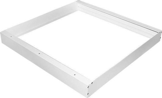Πλαίσιο Adeleq 21-606011 για Φωτιστικά Αλουμίνιο για LED Panel 60x60cm Λευκό