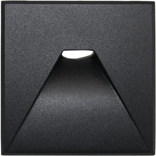 Πλαίσιο Στήριξης Adeleq 3-96161 για Φωτιστικά Τετράγωνο Αλουμίνιο Μαύρο