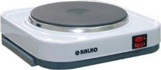 Επιτραπέζια Εστία Kalko Διακόπτης Απλός On / Off 1500W Εμαγιέ Λευκό