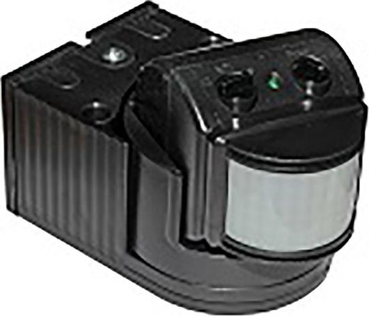 Αισθητήρας Adeleq 10-0501 Κίνησης με Εμβέλεια 12m Επίτοιχος Υπέρυθρων Ακτίνων 180° 6Α 1200W 230V Μαύρο