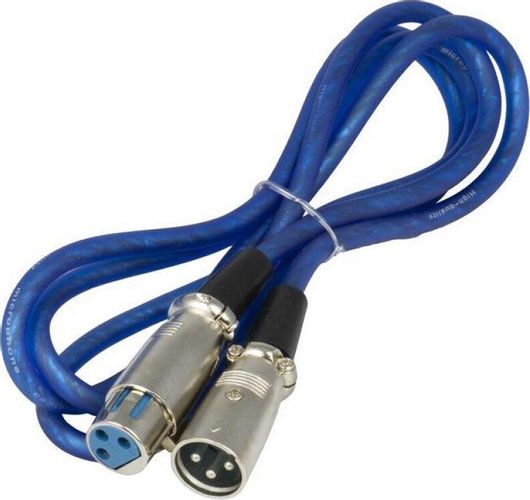 Καλώδιο XLR CR-145 / 3 Αρσενικό σε Θηλυκό 3m Μπλε