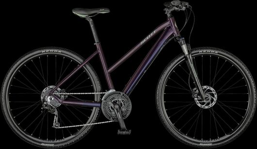 Ποδήλατο Scott Sub Cross 30 Lady M 28" Μωβ