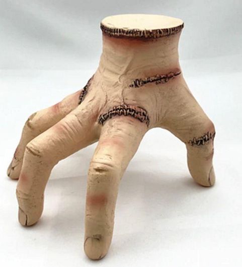 Αποκριάτικο Χέρι Addams Family με Θέμα Τρόμου Μπεζ