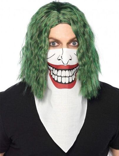 Αποκριάτικο Αξεσουάρ Leg Avenue Μπαντάνα Λευκό