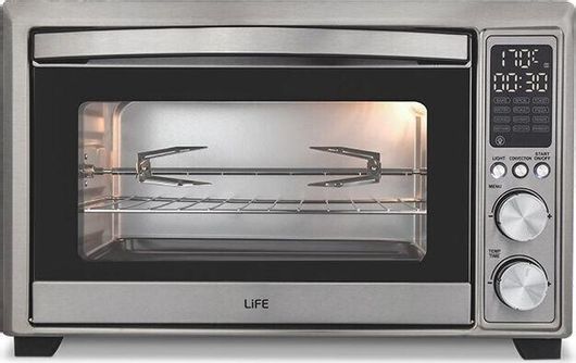 Φριτέζα Αέρος LIFE 1023-61825 BIGOVEN AF 2 & Ηλεκτρικό Φουρνάκι 30L με Ψηφιακή Οθόνη 1800W