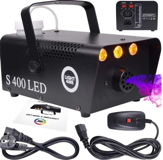 Μηχανή Καπνού Light4me 400W με Ενσύρματο Χειριστήριο