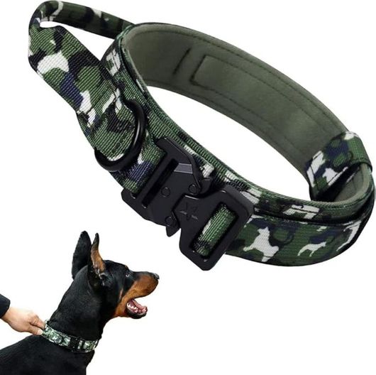 Κολάρο Σκύλου με Χειρολαβή 36-48cm Πολύχρωμο