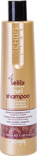 ΣαμπουάνEchos Line Curl Λείανσης & Λάμψης για Σγουρά Μαλλιά 350ml
