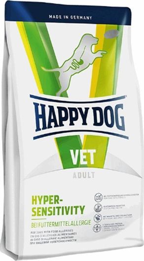 Ξηρά Τροφή Happy Dog Vet Diet Hyper-Sensitivity 1kg για Ενήλικους Σκύλους