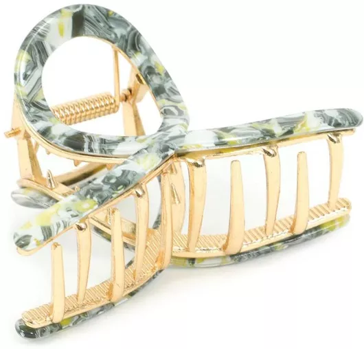 Κλάμερ Μαλλιών Doca 81463 από Πλαστικό 8cm Πράσινο