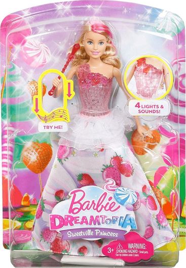 Barbie Κούκλα Dreamtopia Sweetville Princess για 3+ Ετών