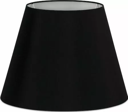 Καπέλο Φωτιστικού Faro Barcelona 2P0233 Στρογγυλό 24x29cm Μαύρο