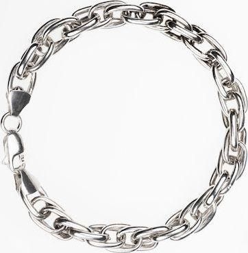 Γυναικεία Αλυσίδα Χειρός VW-28587 από Ασήμι 925 19.5cm