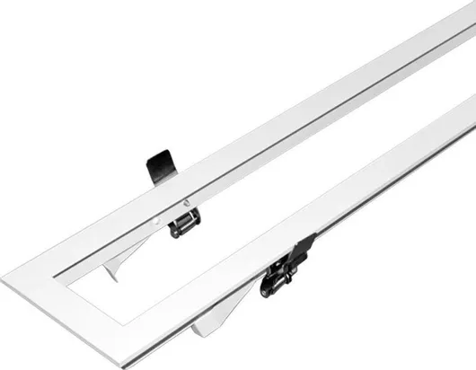 Πλαίσιο Αξεσουάρ Φωτιστικών Adeleq 21-1200 Αλουμινίου Λευκό