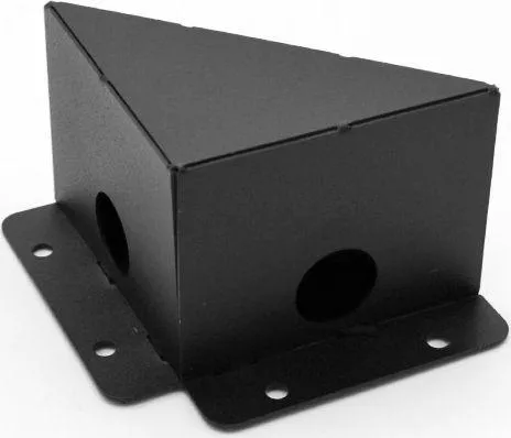 Σύνδεσμος Ράγας Αξεσουάρ Φωτιστικών Adeleq 21-9011 Αλουμινίου Μαύρο