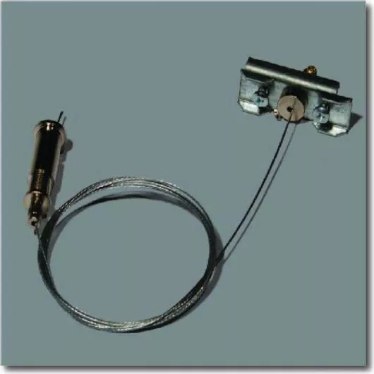 Ανάρτηση Αξεσουάρ Φωτιστικών KT Lighting 96501 Ασημί