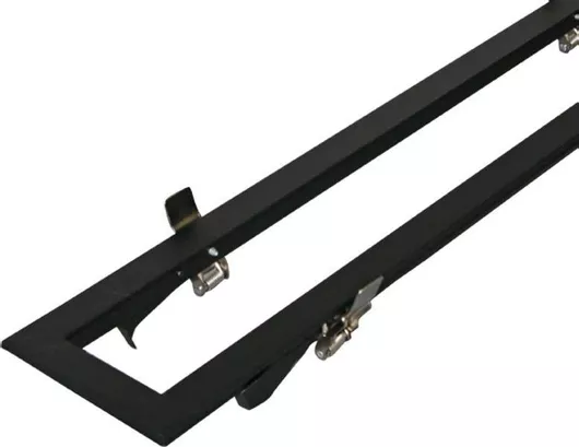 Πλαίσιο Αξεσουάρ Φωτιστικών Adeleq 21-12011 Αλουμινίου Μαύρο