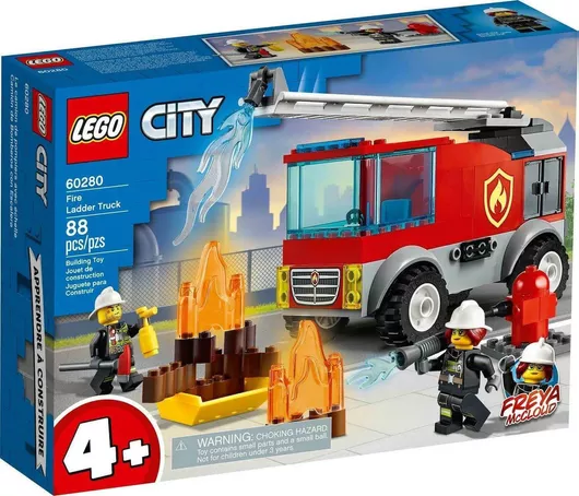 Lego City: Fire Ladder Truck για 4+ Ετών #60280