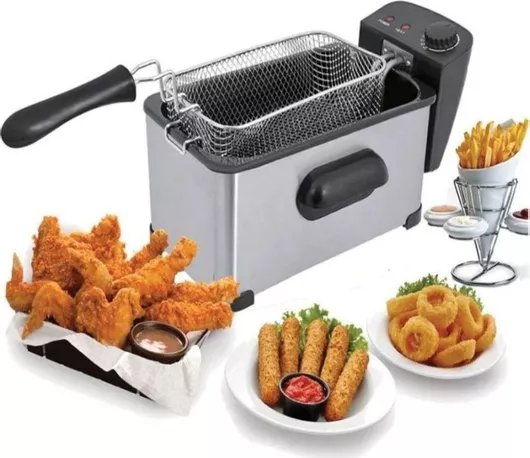 Raf R-5299 Φριτέζα 3lt Ασημί