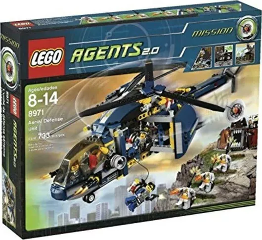 Lego Agents: Aerial Defense Unit για 8+ Ετών #8971